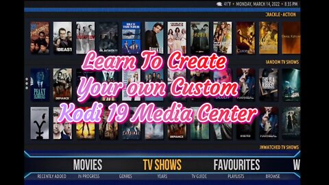 Learn to customize your Kodi 19 Matrix with great addons included