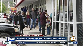 6.6 Million Americans file unemployment claims