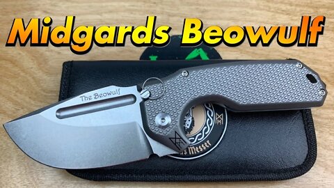 Midgards Messer Beowulf / includes disassembly / the Ultimate Badass Pocket Brick !!!