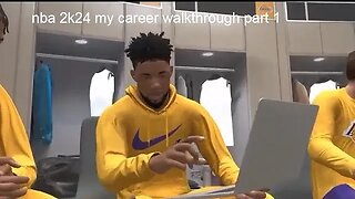 nba 2k24 my career walkthrough part 1 xbox series s #nba2k24gameplay #nba2k24