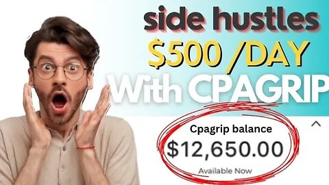 CPAGrip $500/Day free traffic Method from Facebook • CPA Marketing Tutorial