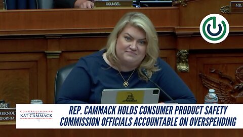 Rep. Cammack Holds Consumer Product Safety Commission Officials Accountable On Overspending