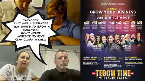 Business Podcasts | Hungry for Business Growth? Clay Clark Celebrates the 8X Growth of Pappagallos.com, MorningGloryEatery.com & BarbeeCookies.com!!! + Tim Tebow Joins Clay's 2-Day June 27-28 Business Growth Conference