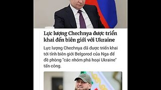 "CHẤN ĐỘNG" - "LỰC LƯỢNG CHECHNYA ĐƯỢC TRIỂN KHAI ĐẾN BIÊN GIỚI VỚI UKRAINE" #shorts