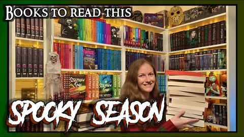 50 BOOKS FOR SPOOKY SEASON 🎃 Halloween fall autumn October reads book recommendations YA, MG & adult