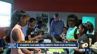 High school students can get free UCSD Extension credits