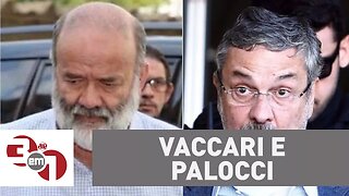 Justiça em segunda instância nega pedidos de liberdade de Vaccari e Palocci