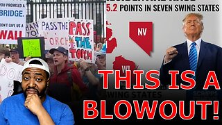 Anti-Biden PROTESTS ERUPT As Trump FLIPS ANOTHER Blue State And BLOWS OUTS Biden In ALL SWING States