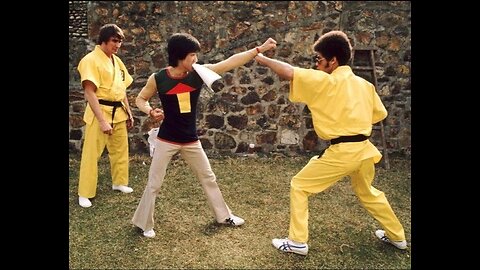 Cross kick Studio Films Bruce Lee Enter the Dragon