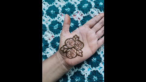 Floral mehndi design | flower mehndi design | henna design | latest mehndi design 2023