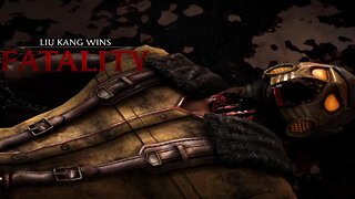 Mortal Kombat X - Liu Kang vs Ninjutsu Scorpion