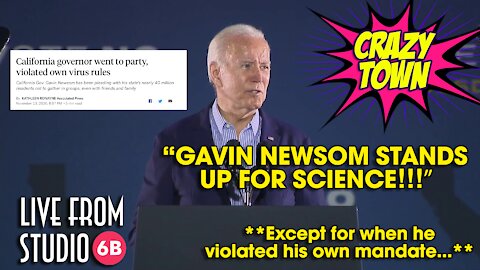 Joe Biden Gets the Crowd Excited at the Newsom Rally!! (Crazy Town)