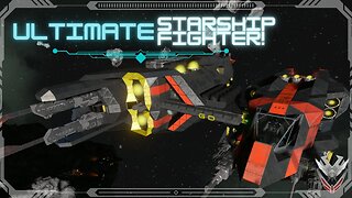 Introducing the Ultimate Starship Fighter with AI-Controlled Drone!