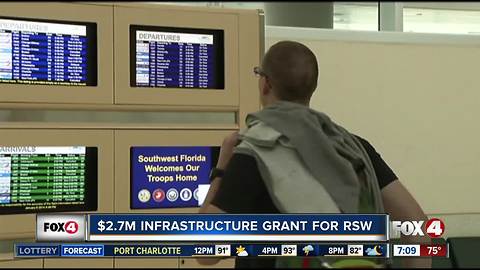 Southwest Florida International Airport (RSW) gets $2.7 million dollar infrastructure grant