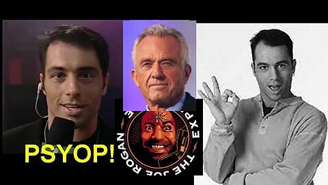 Pedophile Controlled Opposition Psyop WOMAN Joe Rogan Expose himself: RFK Jr.!