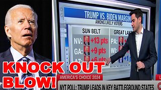 CNN delivers the KNOCK OUT BLOW to Biden as SHOCKING polling numbers drop!