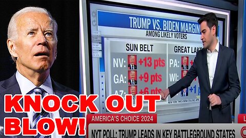 CNN delivers the KNOCK OUT BLOW to Biden as SHOCKING polling numbers drop!