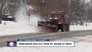Storm dumps more than 30 inches of snow on parts of Western New York