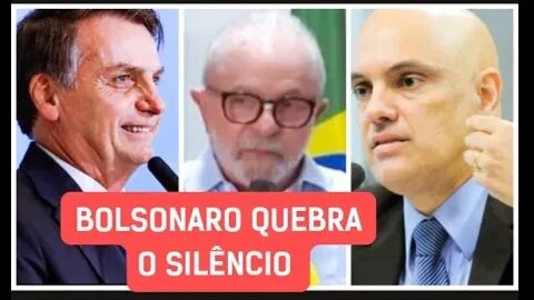 Bolsonaro após atos golpista em Brasília quebra silêncio e rebateu o presidente