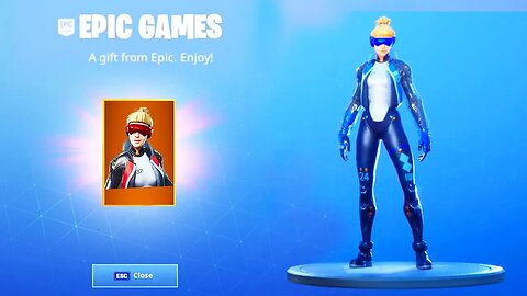 The NEW FREE SKIN NOW in Fortnite..