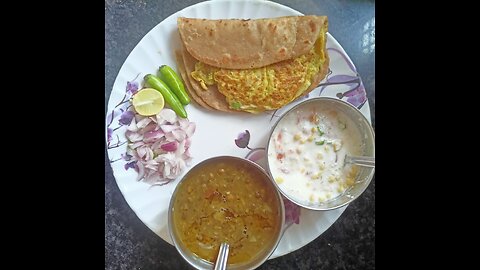 Indian Delicious Eggs with Paratha recipe 🤤🍳