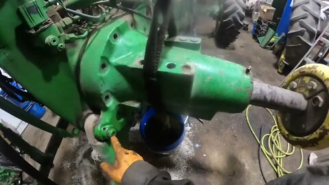 John Deere 6410 reassembly