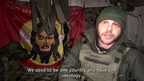 Soldier explains why he fights for Donbass