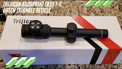 Trijicon AccuPoint 1-6x24mm Triangle Post Review