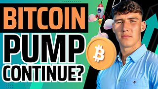 Can Bitcoin Keep Pumping?📈