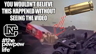 Wow, Bullets Go Off Inside Ammo Box After Ejecting Shell Casing Strikes It