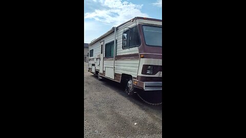 old school RV tow