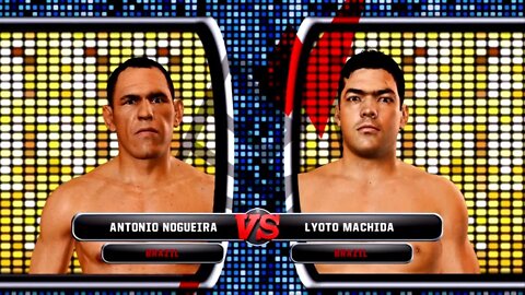 UFC Undisputed 3 Gameplay Lyoto Machida vs Antonio Nogueira (Pride)