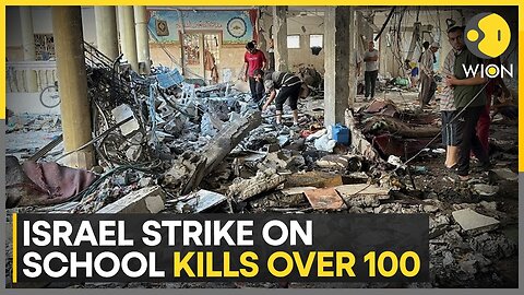 Israel-Hamas war: More than 100 killed in Gaza school strike, says Hamas | WION