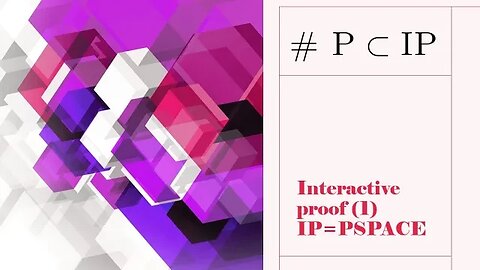 prove IP=PSPACE (1) prove sharp p subset of IP