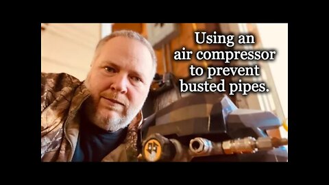 How I Use an Air Compressor to Prevent Broken Pipes