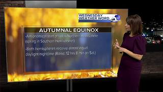 Wednesday Wx Word: Autumnal Equinox