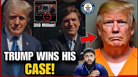 PROOF TRUMP NEVER LOST! | Tucker & Trump interview SURPASSES 250 Million BREAKING The World RECORD!