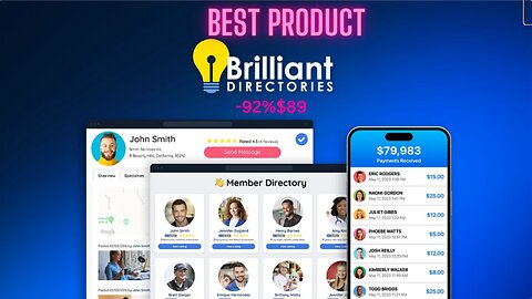 Brilliant Directories Review | how to online earning 2024