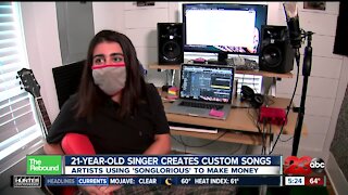 21-year-old singer creates custom songs to get through the pandemic