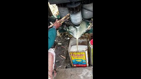 Sugarcane jaggery is being made By Bangladeshi #shorts