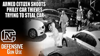 Armed Citizen Gets Into Wild Gun Fight With Philly Car Thieves