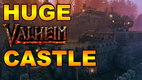 HUGE VALHEIM CASTLE