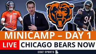Chicago Bears LIVE: Minicamp Updates, Robert Quinn Holdout, Dakota Dozier Injury, Justin Fields, Q&A