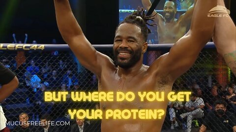 Can a Mucus-free Athlete Compete Without Meat? "Suga" Rashad Evans Answers Questions -Tune in Friday