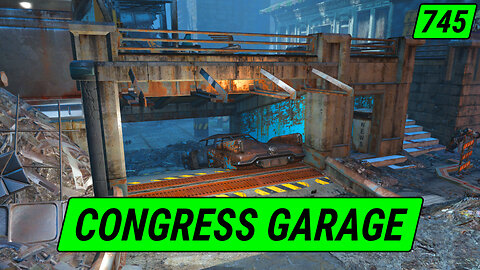 Congress Street Underground Raider Fort | Fallout 4 Unmarked | Ep. 745