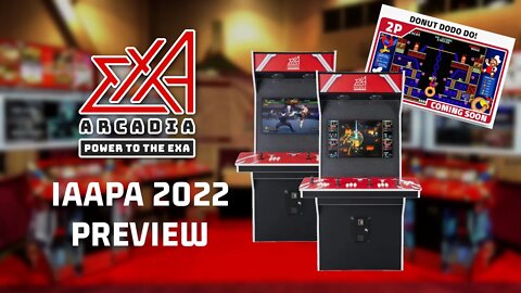 ExA-Arcadia Debuting New Arcade Cabinet & Games At IAAPA 2022