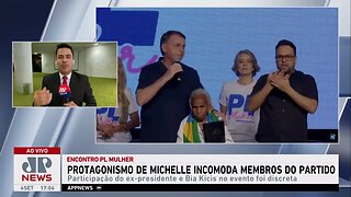 Protagonismo de Michelle Bolsonaro em eventos incomoda membros do PL