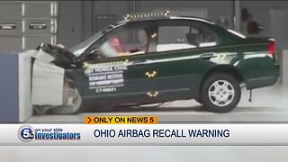 Northeast Ohio experts urge drivers to heed ongoing airbag recall
