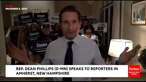 Democrat Rep Phillips Goes Against The Party: Biden Is A Threat To Democracy