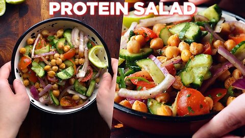 Your Favourite Proteins Salad 🥗 Recipe
